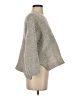 Eileen Fisher Metallic Gray Pullover Sweater Size S - photo 4