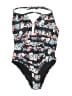Cupshe Floral Blue One Piece Swimsuit Size XL - photo 1