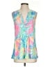 Lilly Pulitzer 100% Rayon Blue Sleeveless Blouse Size XS - photo 1
