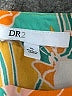 DR2 100% Polyester Orange Short Sleeve Blouse Size XL - photo 7