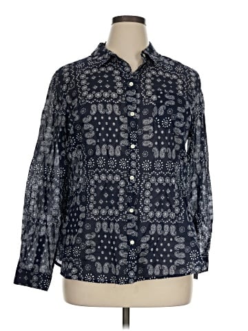 Old Navy Long Sleeve Button-Down Shirt (view 1)