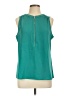 Apt. 9 100% Polyester Teal Sleeveless Blouse Size L - photo 1