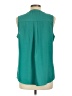Apt. 9 100% Polyester Teal Sleeveless Blouse Size L - photo 2