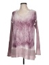 T Party Tie-dye Purple Pullover Sweater Size L - photo 1