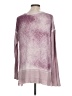 T Party Tie-dye Purple Pullover Sweater Size L - photo 2