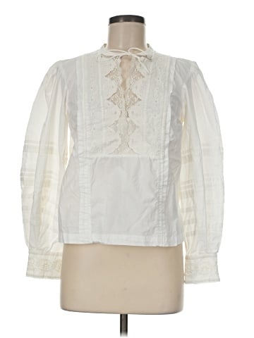 By Anthropologie Long Sleeve Blouse (view 1)