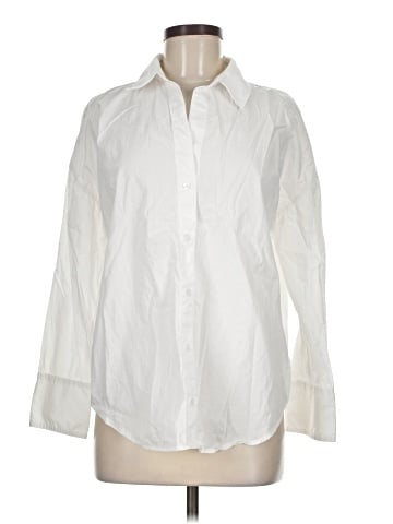 Zara Long Sleeve Button-Down Shirt (view 1)