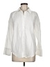 Zara Ivory Long Sleeve Button-Down Shirt Size M - photo 1