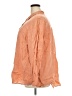 Sigrid Olsen 100% Linen Orange 3/4 Sleeve Button-Down Shirt Size 3X - photo 5