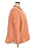 Sigrid Olsen 100% Linen Orange 3/4 Sleeve Button-Down Shirt Size 3X - photo 4