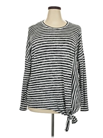 a.n.a. A New Approach Long Sleeve Top (view 1)