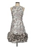 Aidan Mattox Gray Cocktail Dress Size 4 - photo 1