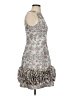 Aidan Mattox Gray Cocktail Dress Size 4 - photo 4