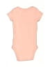 Carter's 100% Cotton Solid Pink Short Sleeve Onesie Size Newborn - photo 2