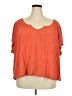 Faded Glory Orange Short Sleeve Top Size 26 - 28 - photo 1