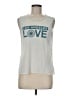 SoulCycle Silver Sleeveless T-Shirt Size M - photo 1