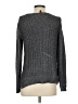 White House Black Market Metallic Gray Pullover Sweater Size XS - photo 2