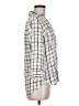 A. Byer 100% Polyester Checkered-gingham Silver 3/4 Sleeve Blouse Size M - photo 4