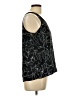 Maurices 100% Polyester Black Sleeveless Blouse Size L - photo 4
