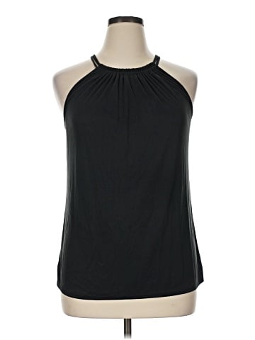 Green Envelope Sleeveless Blouse (view 1)