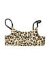 Art Class Animal Print Gold Two Piece Swimsuit Size 10 - 12 - photo 1