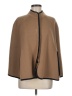 J.Crew 100% Merino Brown Poncho Size M - photo 1