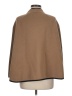 J.Crew 100% Merino Brown Poncho Size M - photo 2