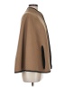 J.Crew 100% Merino Brown Poncho Size M - photo 4