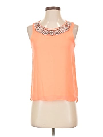 Charlotte Russe Sleeveless Blouse (view 1)