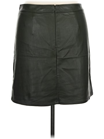 Ann Taylor LOFT Faux Leather Skirt (view 2)