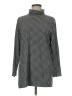 J.Jill Checkered-gingham Black Turtleneck Sweater Size M - photo 1