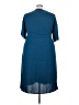 Good Luck Gem 100% Polyester Blue Casual Dress Size 3X - photo 2
