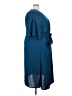 Good Luck Gem 100% Polyester Blue Casual Dress Size 3X - photo 4