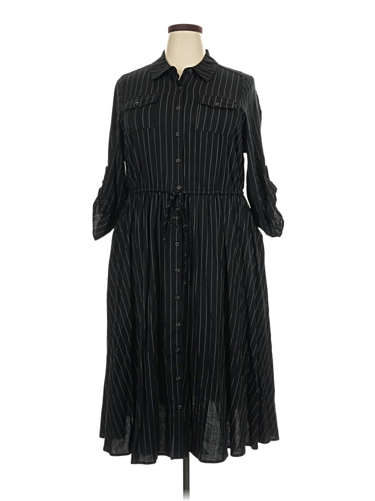 Pre-owned Torrid Casual Dress In Black