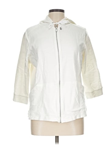 Zenergy by Chico's Zip Up Hoodie (view 1)