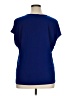 Halogen Blue Short Sleeve Top Size XL - photo 2