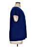 Halogen Blue Short Sleeve Top Size XL - photo 4