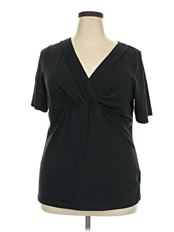 Lane Bryant Outlet Short Sleeve T-Shirt (view 1)