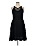 db established 1962 100% Polyester Black Cocktail Dress Size 14 - photo 1
