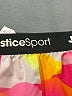 Justice 100% Polyester Color Block Pink Athletic Shorts Size XL (youth) - photo 3