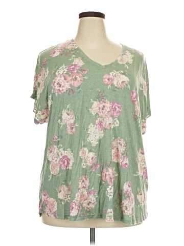 Lane Bryant Short Sleeve T-Shirt (view 1)
