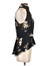 Joie Black Sleeveless Blouse Size S - photo 4