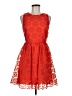 Zara Orange Cocktail Dress Size M - photo 1