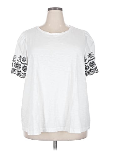 Lane Bryant Short Sleeve Top (view 1)