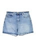 FRAME 100% Cotton Blue Denim Shorts Size 32 waist - photo 1