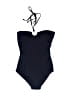 MICHAEL Michael Kors Solid Blue One Piece Swimsuit Size 8 - photo 2