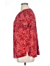 Fun2Fun 100% Polyester Stars Red Short Sleeve Blouse Size 1X - photo 5