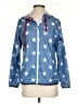Eddie Bauer 100% Polyester Stars Blue Windbreaker Size XS - photo 1