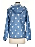 Eddie Bauer 100% Polyester Stars Blue Windbreaker Size XS - photo 2