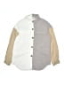 Shein Color Block Ivory Jacket Size 11 - 12 - photo 1